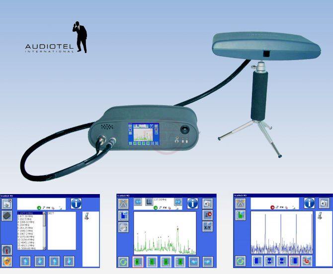 Audiotel最新頻譜分析儀Scanlock M3