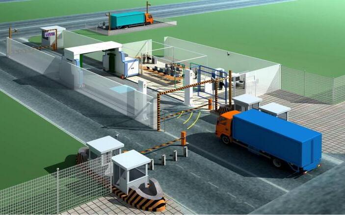 艾崴貨車集裝箱安檢設備輻射安全和防護